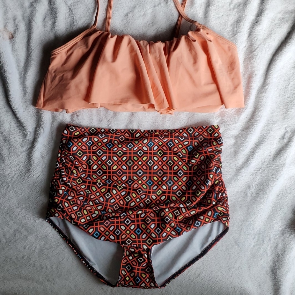 High waisted bikini